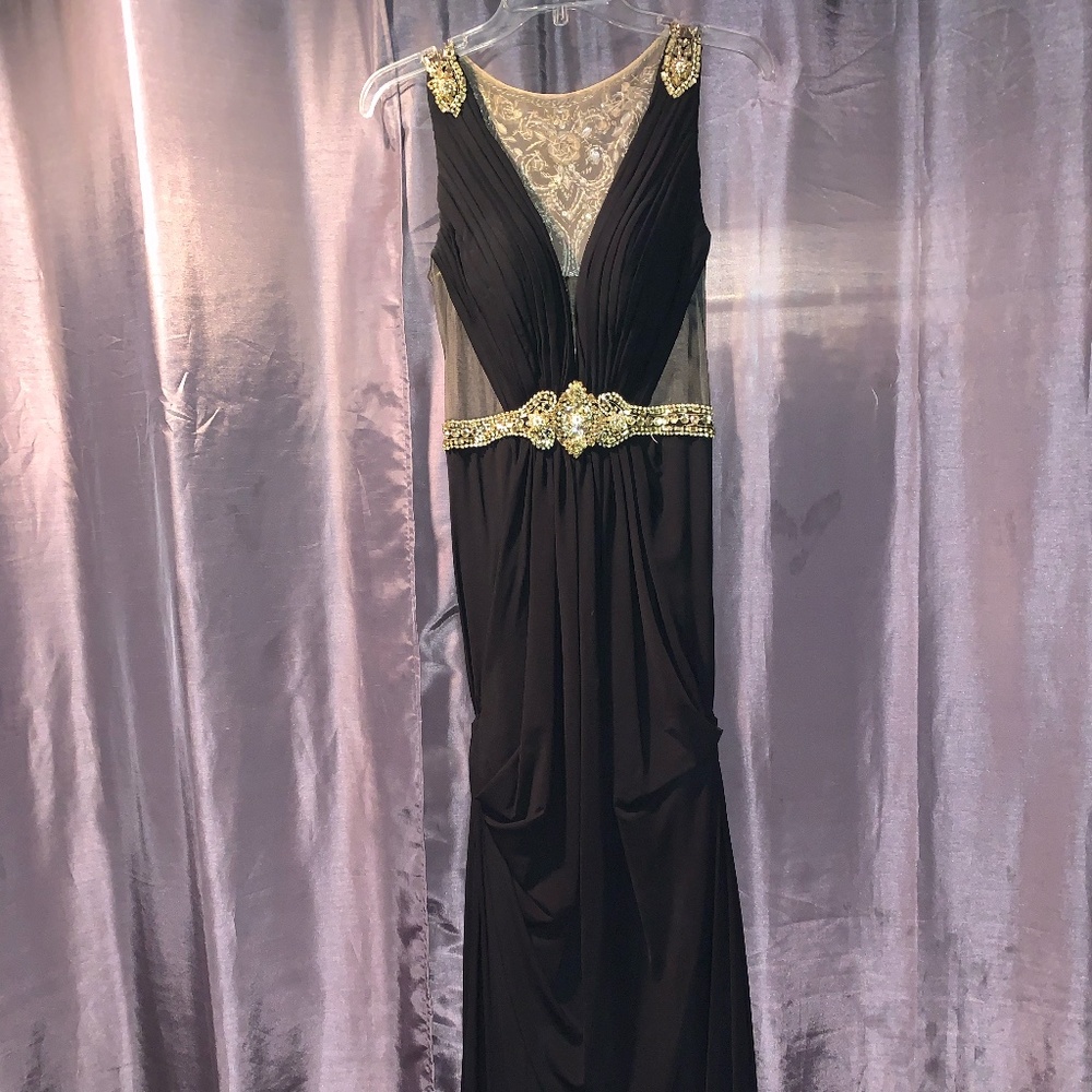 Atianna's Prom dresses in black & gold